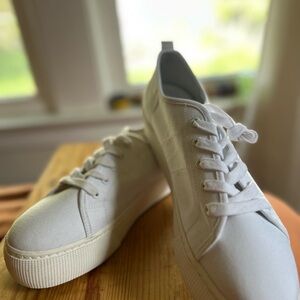 Abound White Athletic Shoes